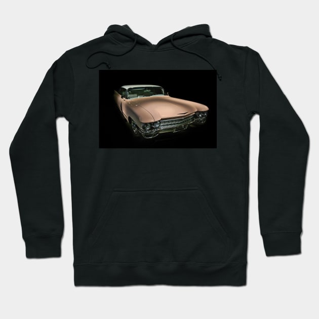 Pink Caddy Coupe Hoodie by briankphoto